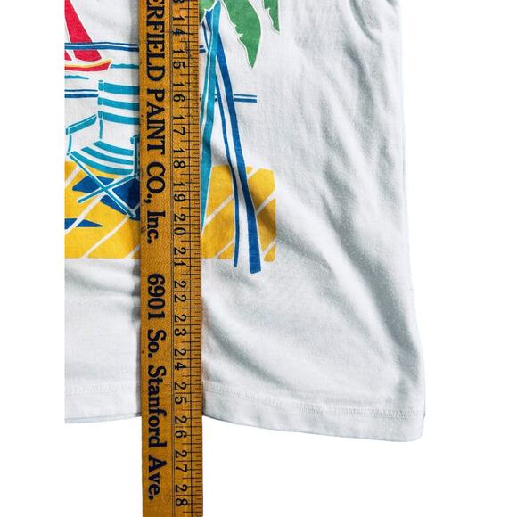 80s Young Stuff Beach Summer T Shirt one size Made USA - Picture 5 of 6